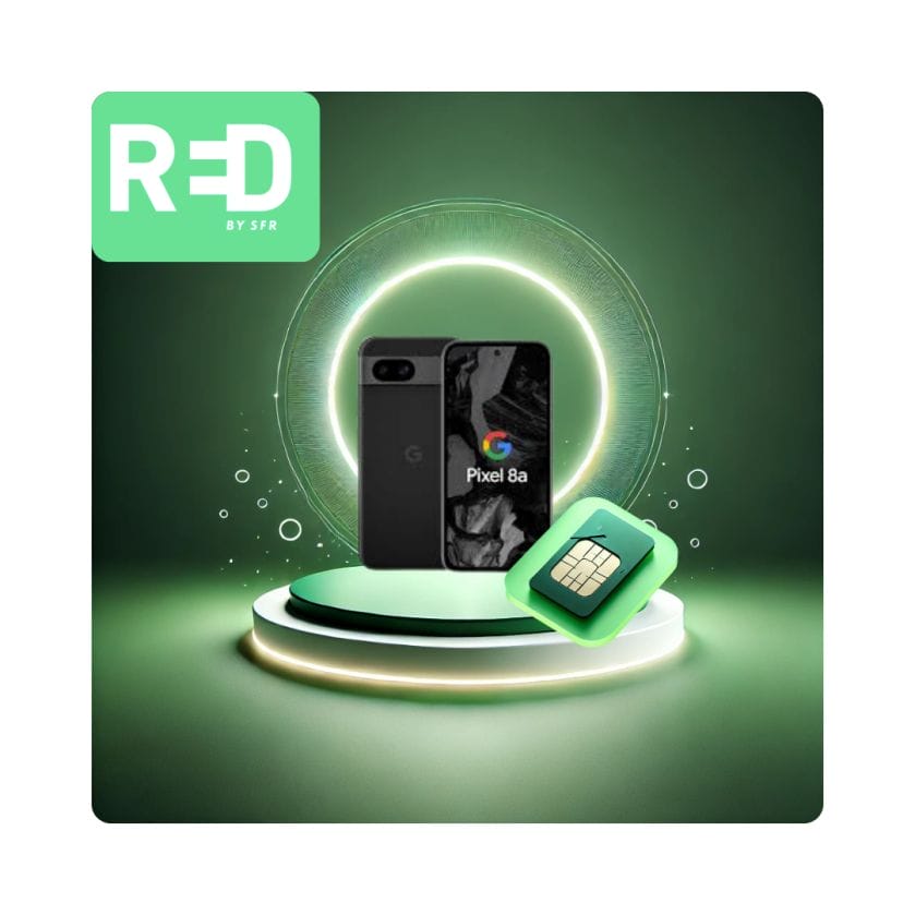 RED Google Pixel 8a