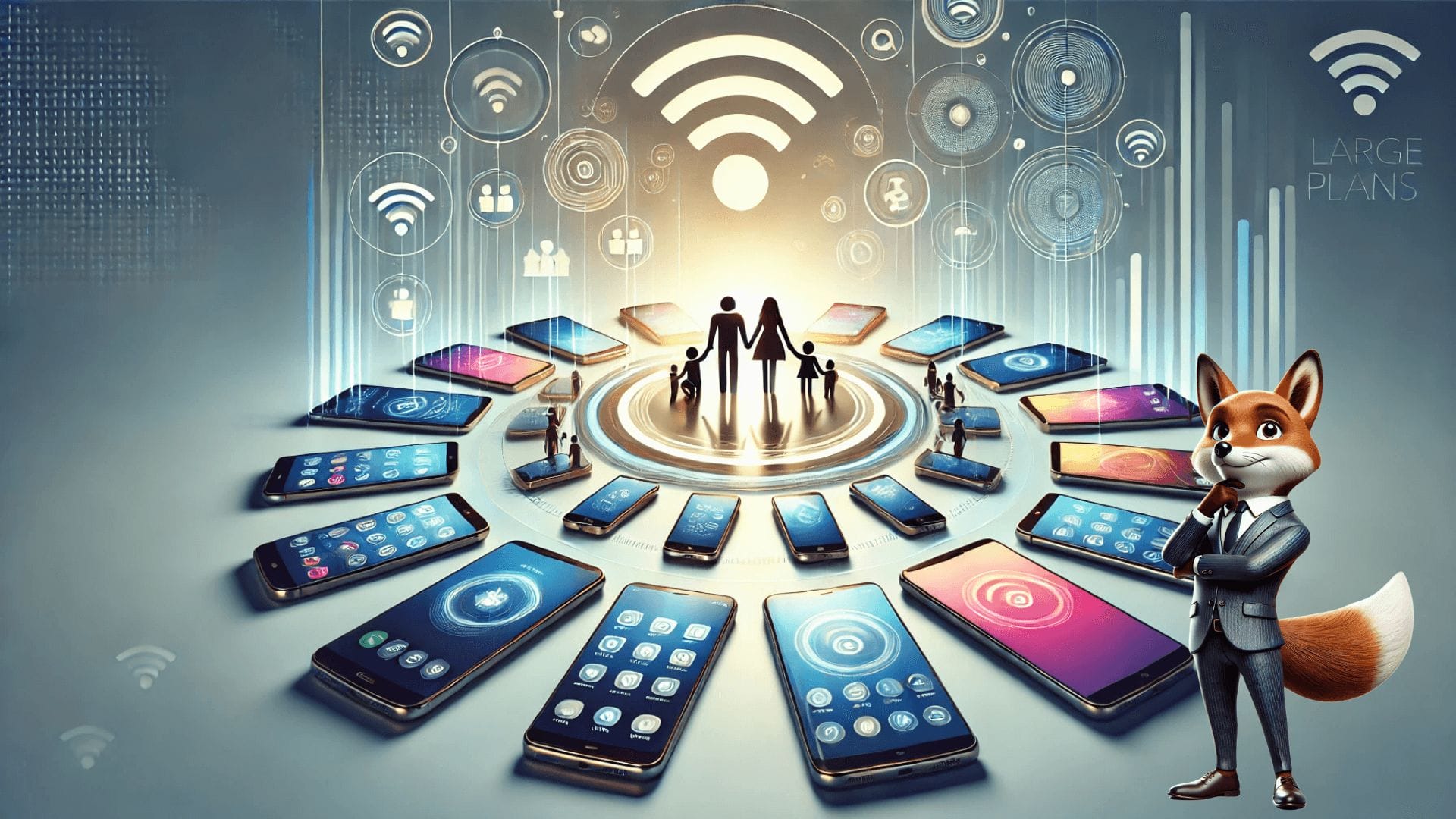 Forfaits mobiles adaptés aux besoins des familles nombreuses