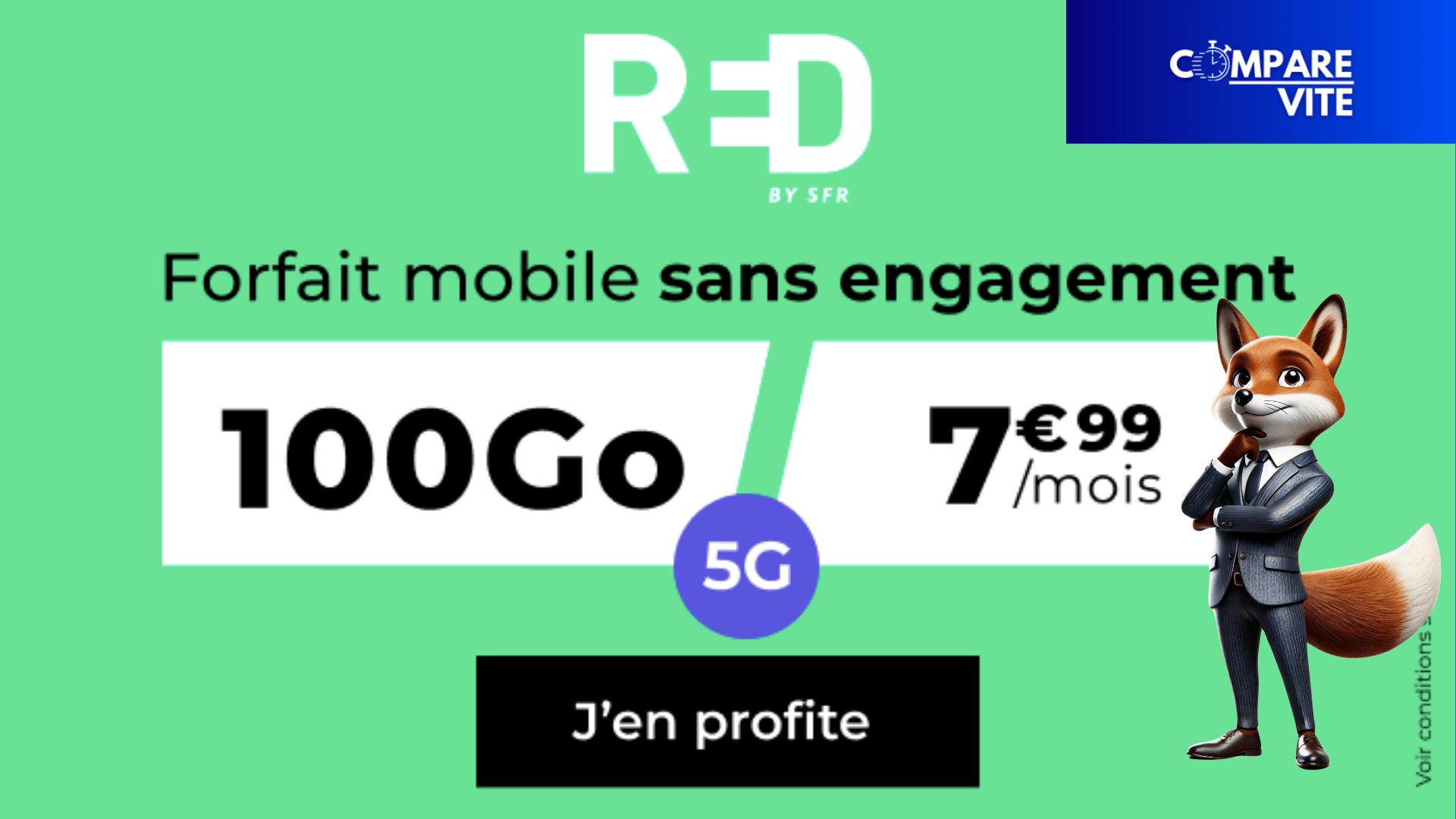 RED by SFR : 100Go 5G à 7,99€/mois – Une Offre Imbattable à Ne Pas Manquer !