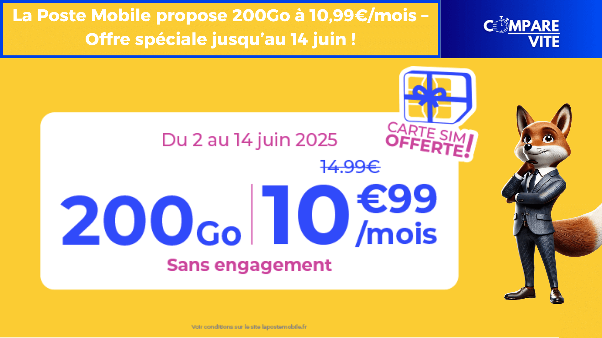 Top 3 des meilleurs forfaits mobile à moins de 4€ – Juin 2025