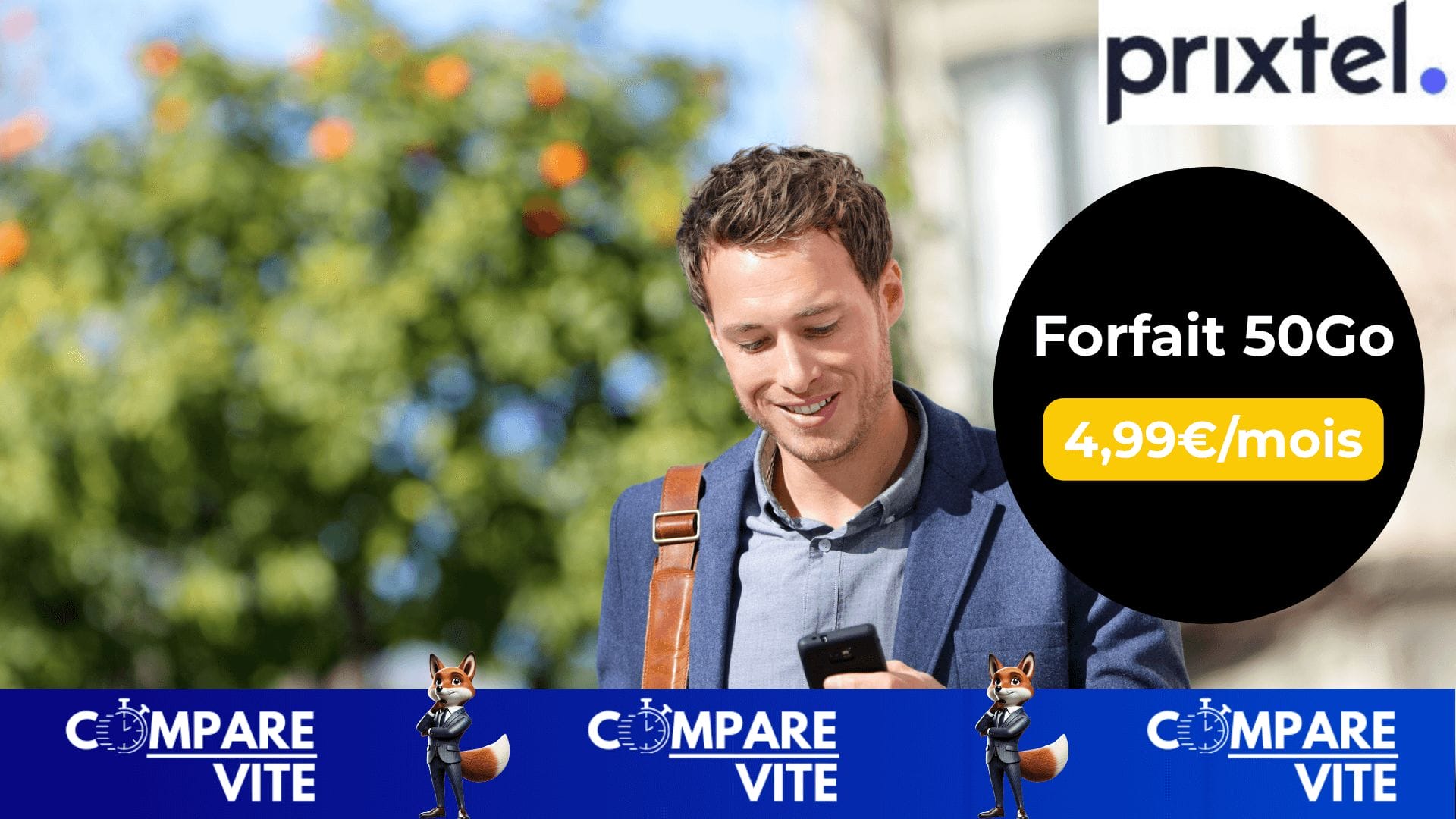 Nouveau bon plan Prixtel : 40 Go dès 4,99 €/mois avec forfait flexible