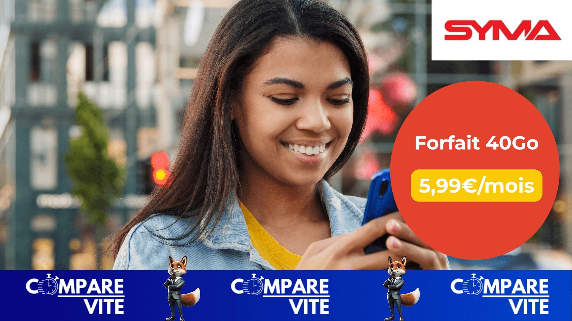 Forfait Syma 40 Go : une offre mobile simple et accessible à 5,99 €/mois